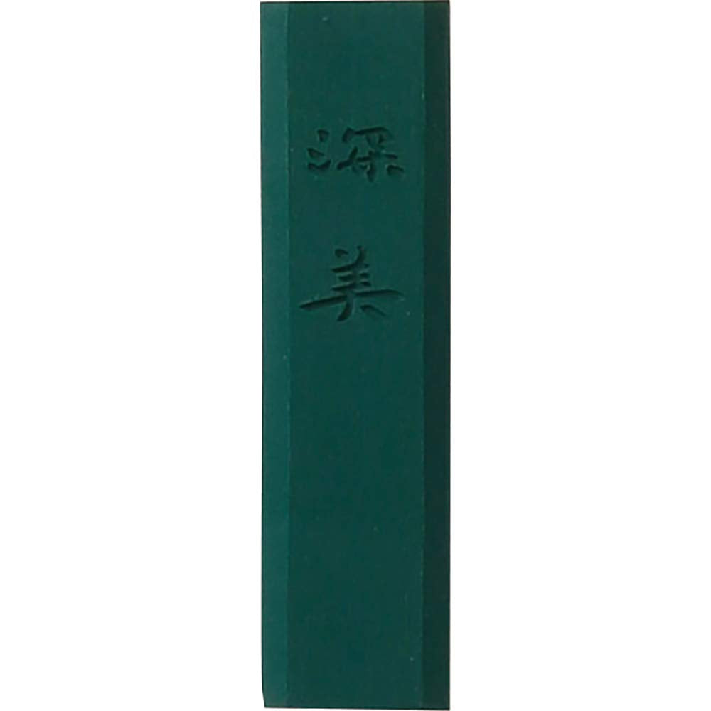 Kuretake SAIBOKU SHIMBI Sumi Ink Stick, ROKUSHO Viridian, Japanese Traditional Calligraphy and Painting, Professional Quality, for Lettering, Drawing, Signature AP-Certified, Made in Japan