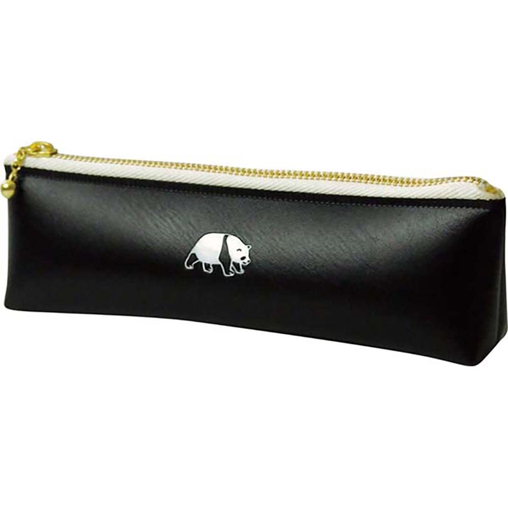 Elcomune PPC-024 Matka Pen Case, One Point Pen Case, Panda, Black