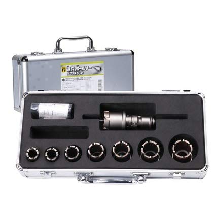 Miyanaga PCFALBOX 1 Deep Hole Saw Aluminum Box Kit No. 1