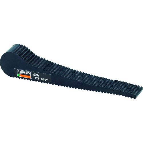 TRUSCO Natural Rubber Door Stopper, Total Length 5.6 inches (142 mm), TDS140-20 x 5 Pieces (Case Sale)