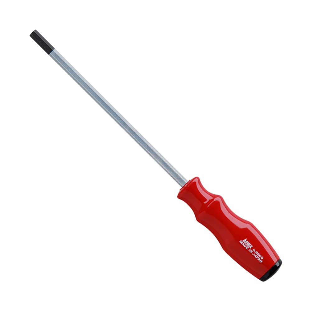 ANEX Screwdriver Hex Wrench Opposite Side 0.2 inch (6 mm) x 6.7 inches (170 mm) No. 6600