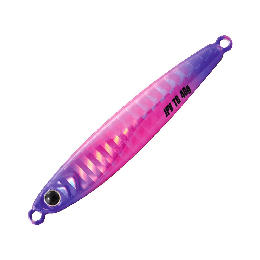 Major Craft JPVTG-180 Metal Jig, Jigpara, Vertical Tungsten, 6.3 oz (180 g), Sunset Purple