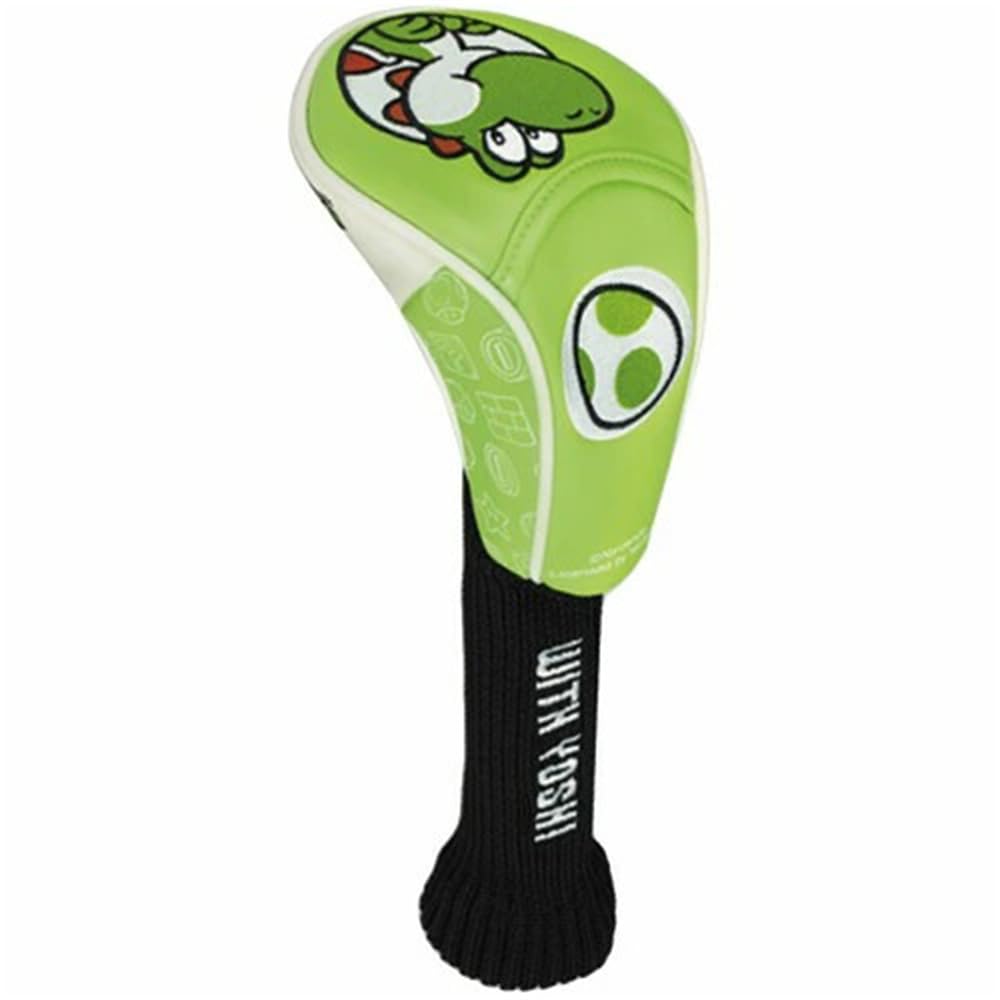 Super Mario Head Cover FW (Yoshi) SMHF005 Candy Soft Golf Bag, Clear, Medium