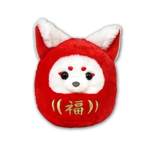 Amuse 705499 Chocon and Fox Fuku-Daruma ST Wataname