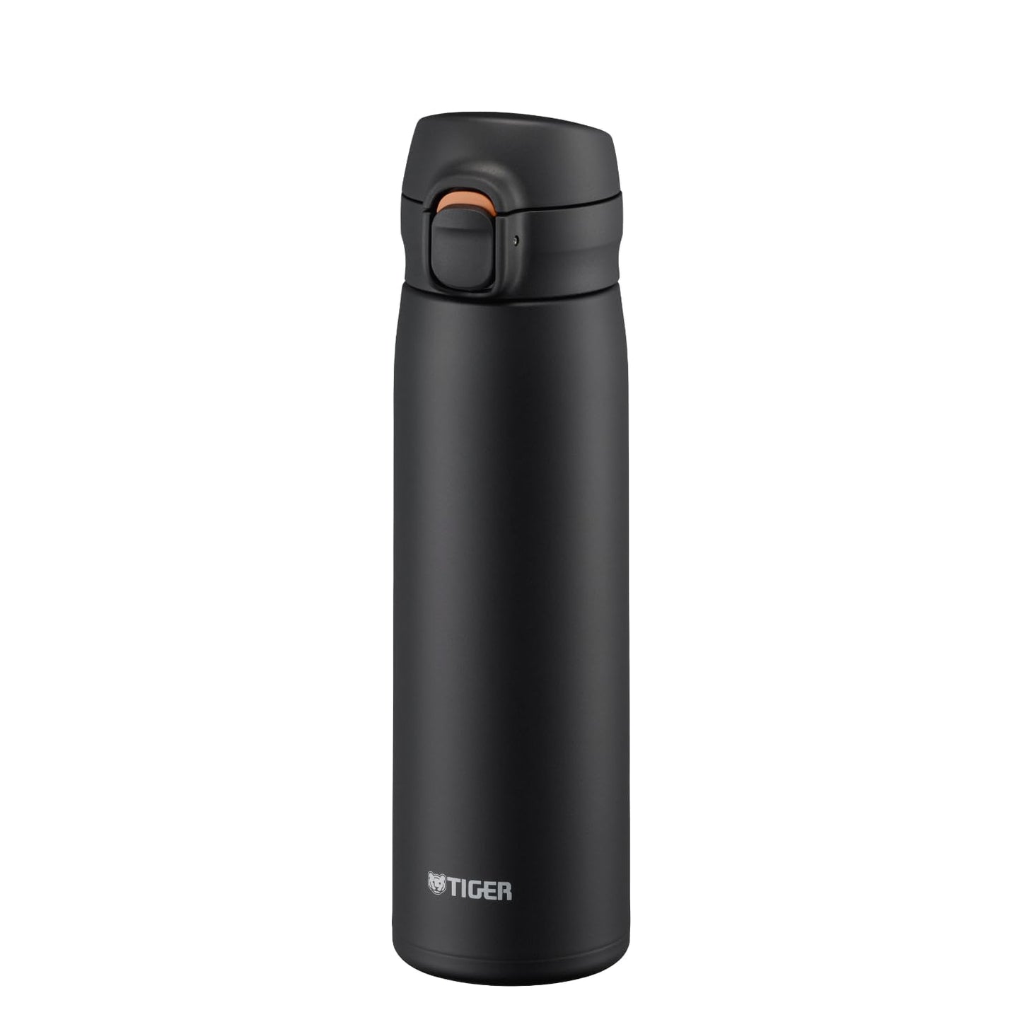 Tiger 500ml Stainless Steel Vacuum Insulated Water Bottle, Keeps Hot or Cold, Flip Top Cap, 23.5cm H x 6.6cm W