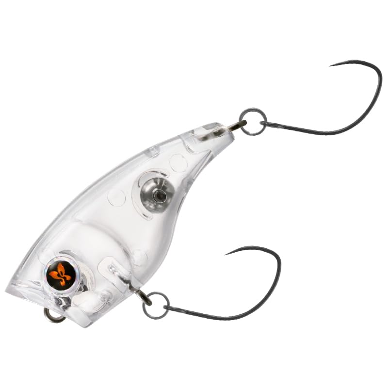 Daiwa Presso Mega Poppin Bug, Clear Popper/Lure,