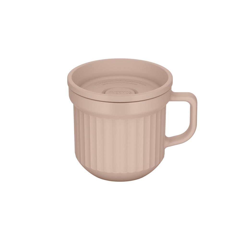 Thermos DJU-220 AMBE Soup Mug, 7.8 fl oz (220 ml), Almond Beige
