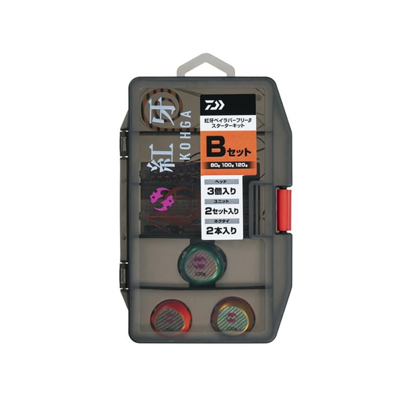 Daiwa Tairaba Hongfang BRF Beta Starter Kit, 2.8 oz (80 g), 3.5 oz (100 g), 4.2 oz (120 g) B Set