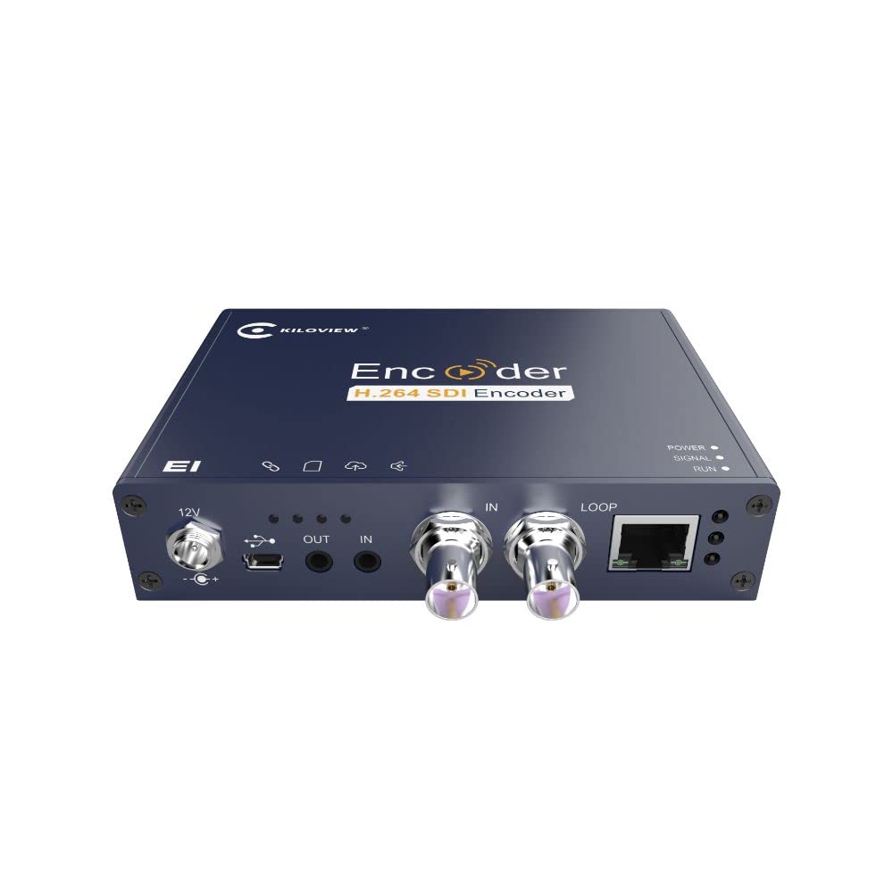 Kiloview E1-sNDI Hd/3g-sdi Wired Ndi Video Encoder; Sdi To Ndi Hx Encoder,dual-stream, Cost-effective