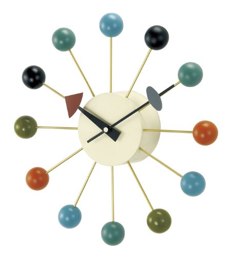George Nelson Ball Clock George Nelson Ball Clock gn397 °C Multi 51920073