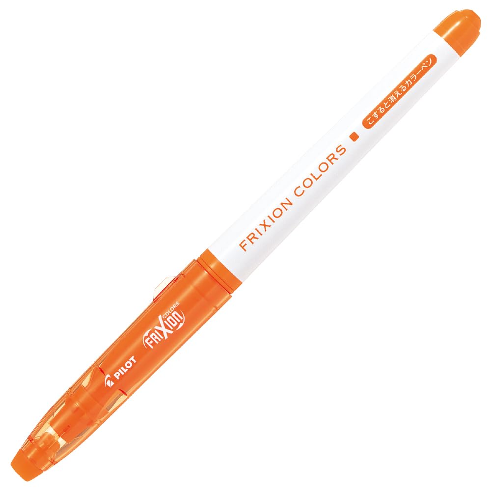 Pilot FriXion Colors Erasable Marker, Orange (SFC-10M-O)