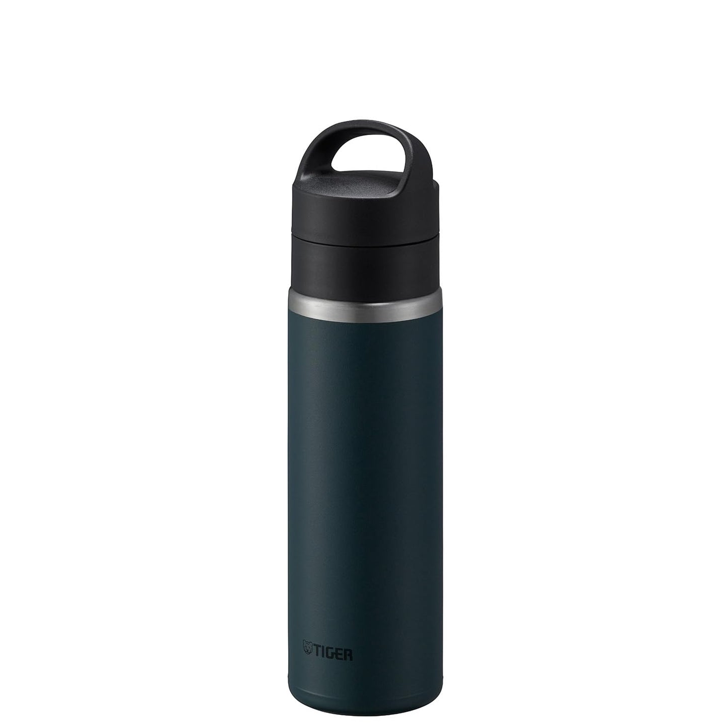 TIGER MKB-T048AL Water Bottle, 16.9 fl oz (480 ml), Vacuum Insulated Carbonated Bottle, Stainless Steel, Beer OK, Handle Holder, Portable, Compact, Navy
