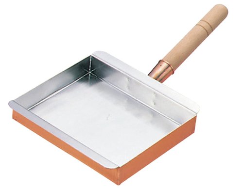EBM Copper Egg Yaki, Nagoya Type, 7.7 inches (19.5 cm)