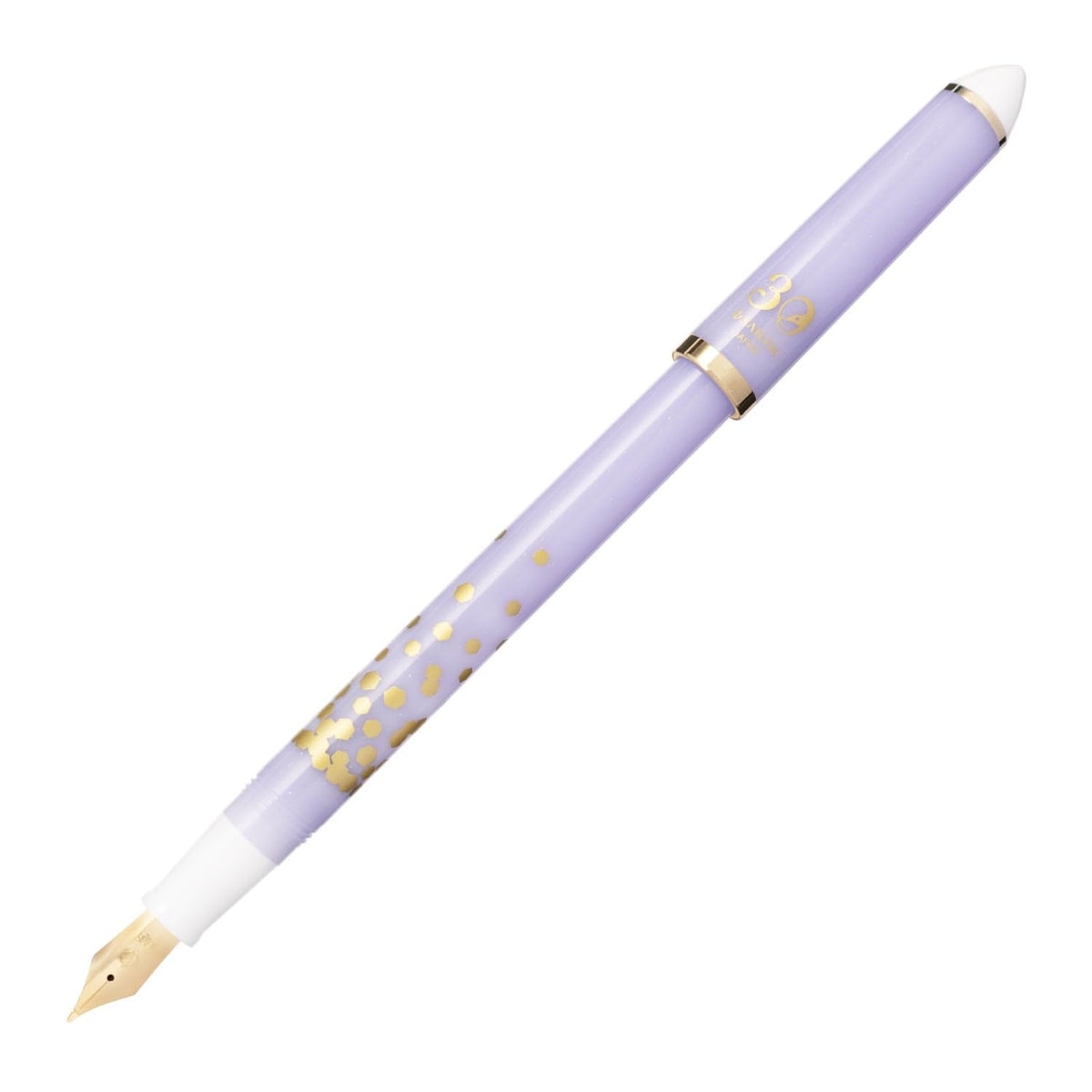 Sailor 10-0343-050 Fudde Mannen Fountain Pen 30th Confetti Purple 40 Degree