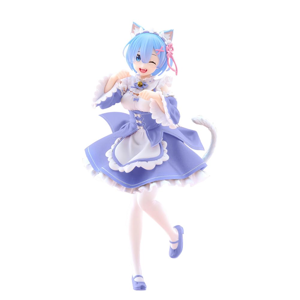 QAHEART Anime Re 0 Figures Echidna Figure Rem Figure Remu Action Figure Rem and Ram Desktop Statue Figurine Collectibles 7.09in