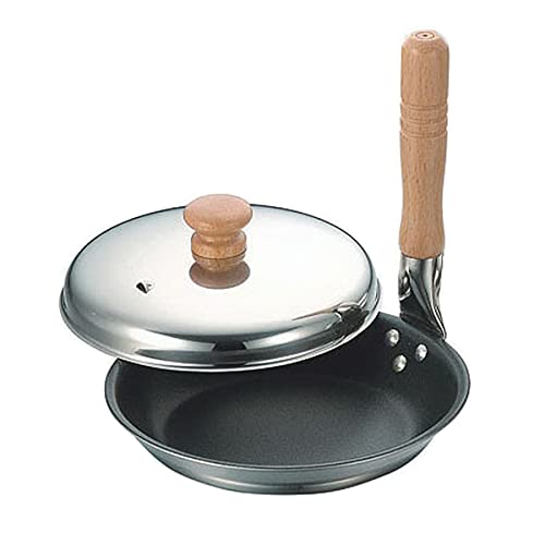 Honma Seisakusho 10419 Parent-Child Pot, Black, Size: 7.5 inches (19 cm), Super Ceramic Coating, Piccolo Pan, Parent-Child Pot, 7.5 inches (19 cm)