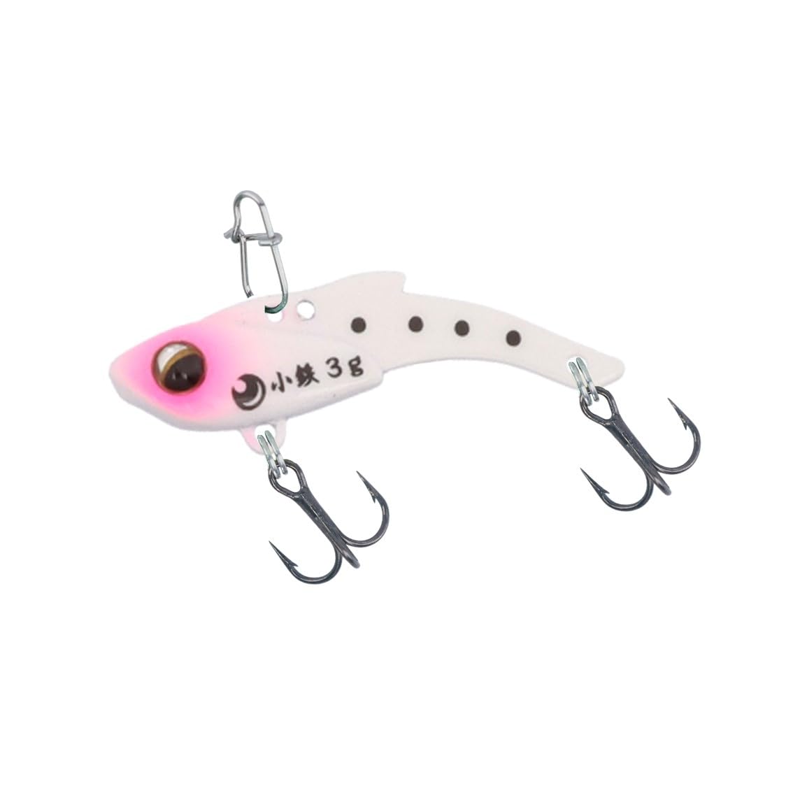Daiwa Lure, Tsukiyobijin, Small Iron 0.2 oz (5 g), Luminous Pink Whitebait