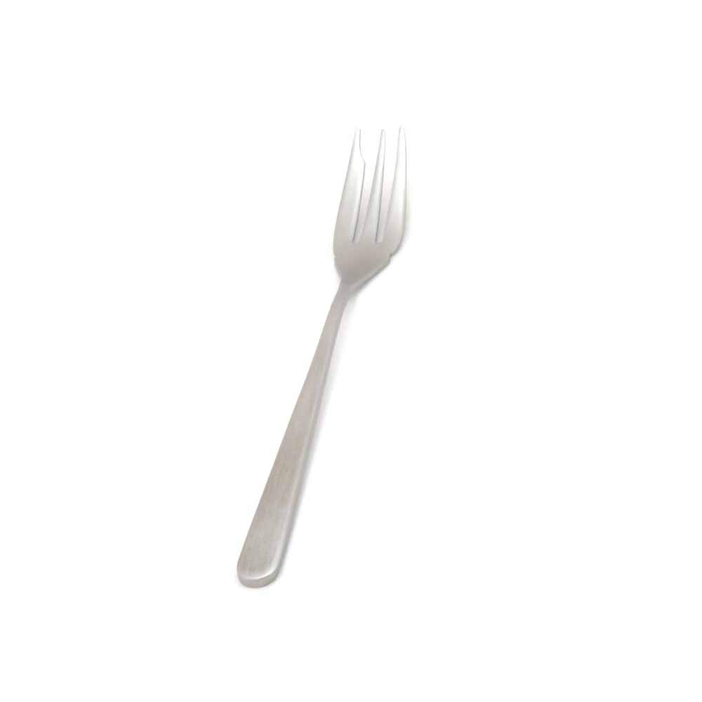 Endoshoji OSP2606 Cutlery Set, Blast Gray, 6.5 inches (165 mm), Sepia Heritage Tea Cake Fork