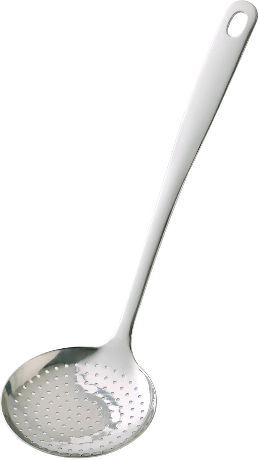 Shimomura Kihan 33543 Tsubamesanjo Fry Deeper, Seamless, Stainless Steel, Durable, Easy Care, Perforated Ladle, Fried Food, Made in Japan
