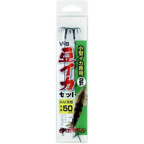 HARIMITSU V-8 Bean Squid Set Hook