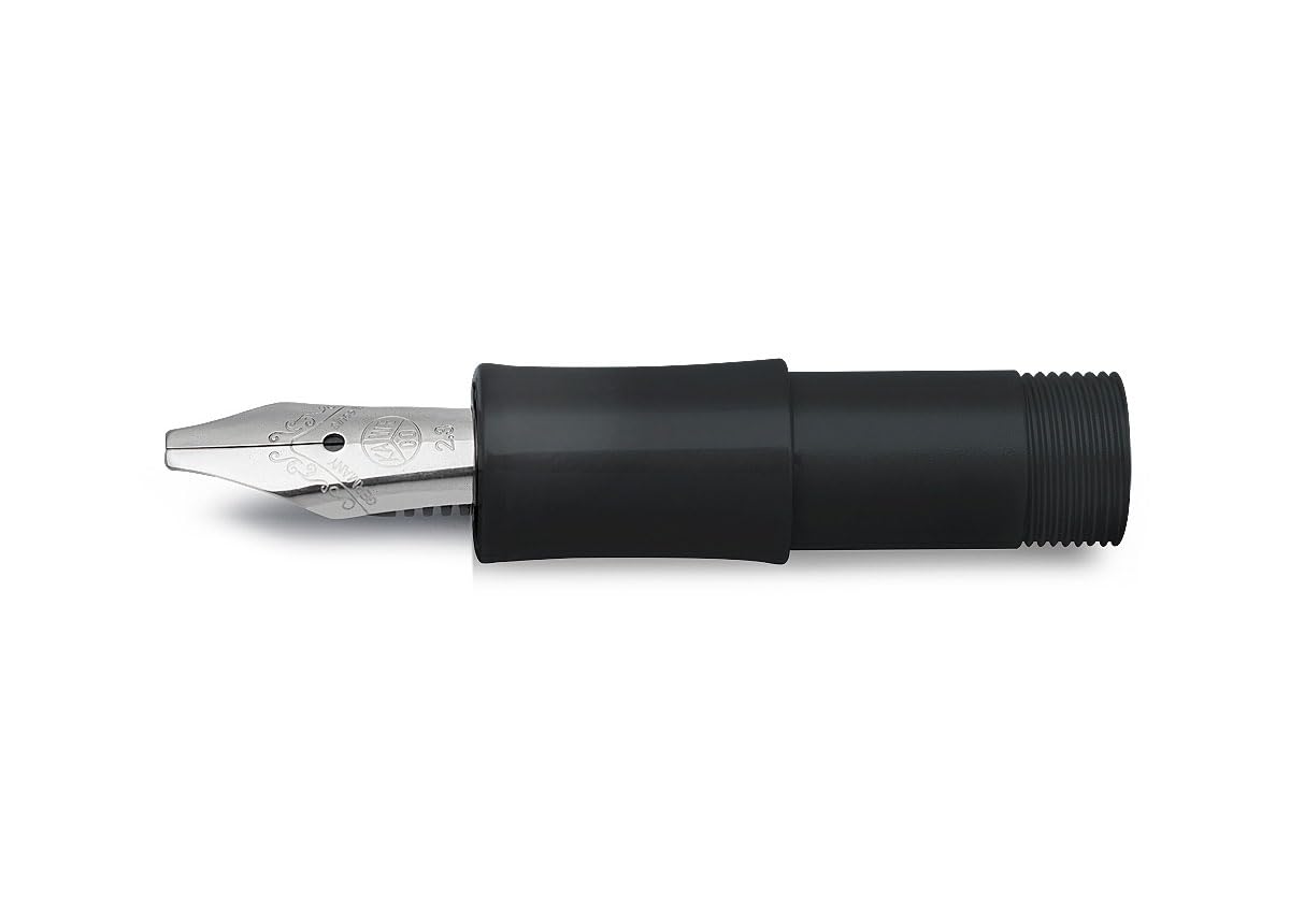 Kaweco CALLIGRAPHY SPORT Nib Front Piece 2.3 mm Black I Suitable for Classic Frosted Skyline Sport I Exclusive Fountain Pen Stainless Steel Nib Replacement for Hand Lettering I Nib: 2.3 mm