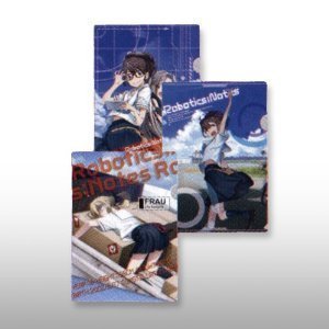 Two single item Taito lottery Honpo Robotics and Notes H Award Clear File Set autumn ear & Airi other (japan import)