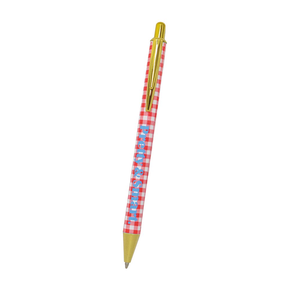 Tippi Check Ballpoint Pen (Red)