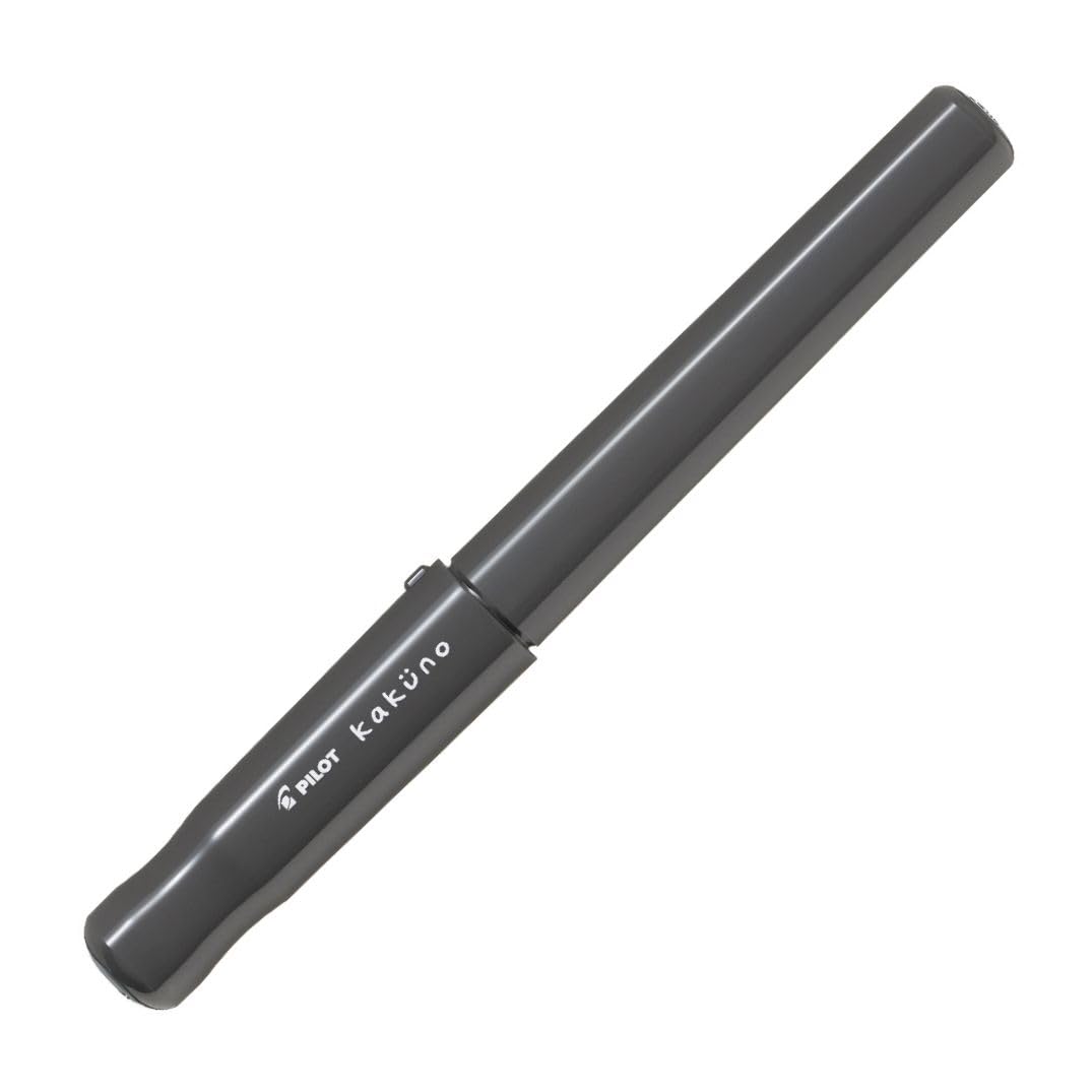 Pilot Kakuno Fountain Pen of Biginners, Medium Nib, Glay Body (FKA-1SR-GYM)