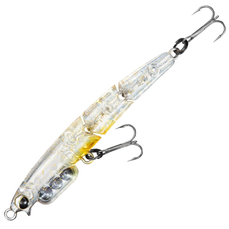 DAIWA J55SS White Lure, Tsukiza Bijin, Gold Affillus
