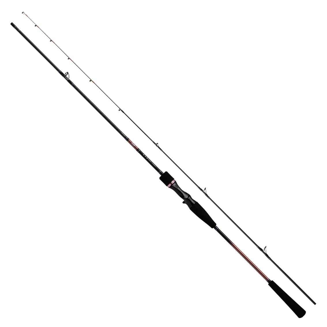 DAIWA Tylaba Rod, Red Fang X 69HB-S, Black