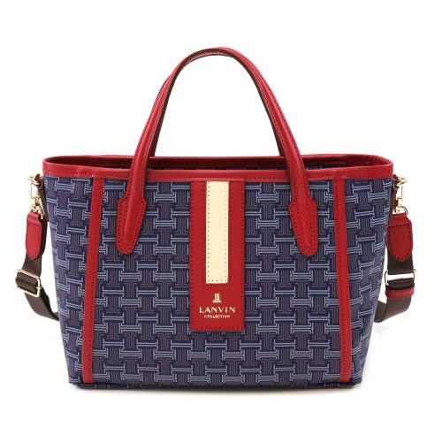 LANVIN COLLECTION(ランバンコレクション) Contemporary, Navy/red