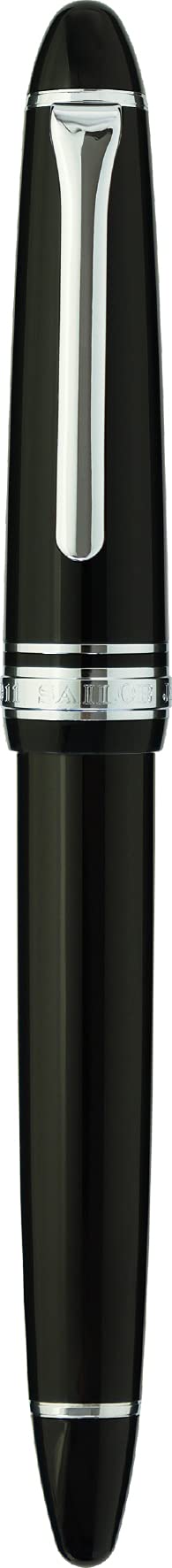 Sailor Pro Fit Casual Fountain Pen Silver Trim Black Fine Point 11-0571-220