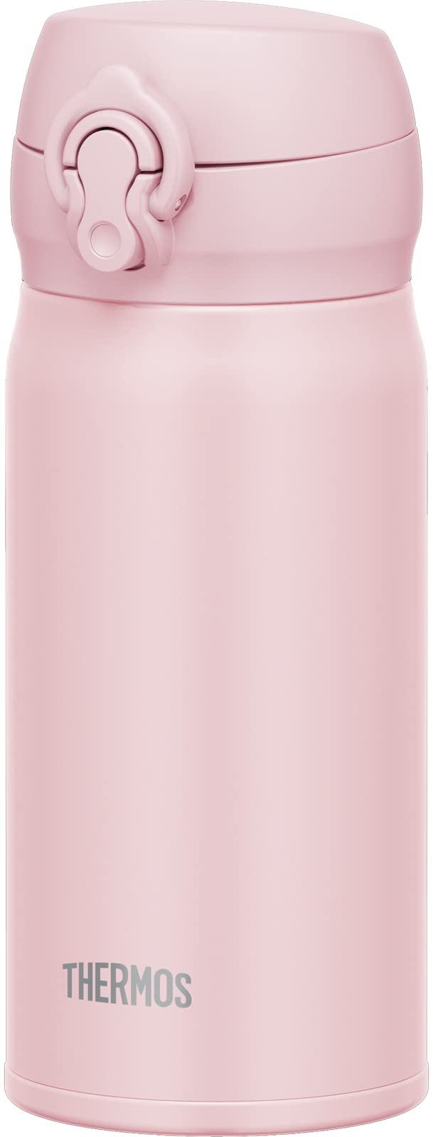 Thermos JNL-356 MVP Vacuum Insulated Portable Mug, 11.8 fl oz (350 ml), Mauve Pink, Easy to Clean and Easy to Clean with One-Touch Opening, Stainless Steel Bottle, Hot and Cold