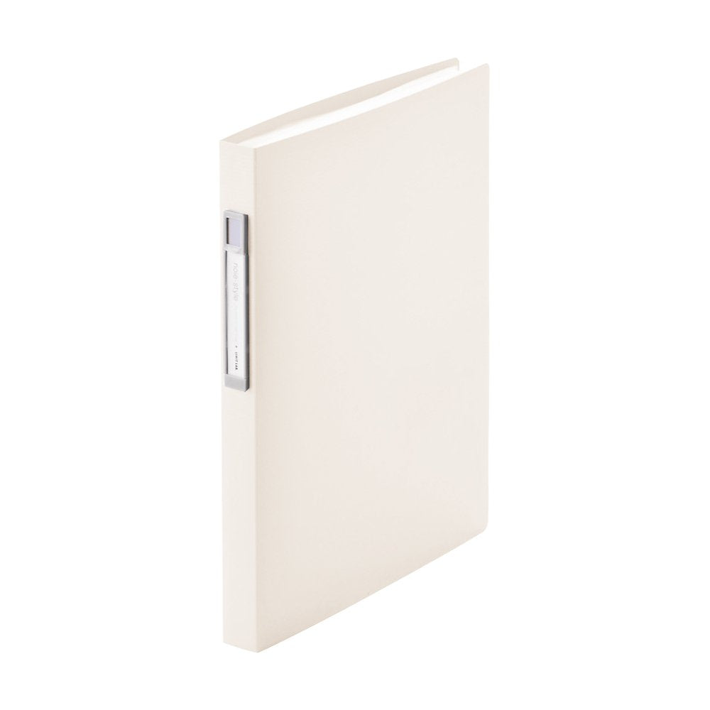 Lihit Lab N7679-0 Clear Book, A4, 40 Pockets, White