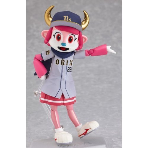 Orix Buffaloes mascot buffalo Bell official visitor figma ver (non-scale PVC painted movable ABS & PVC)