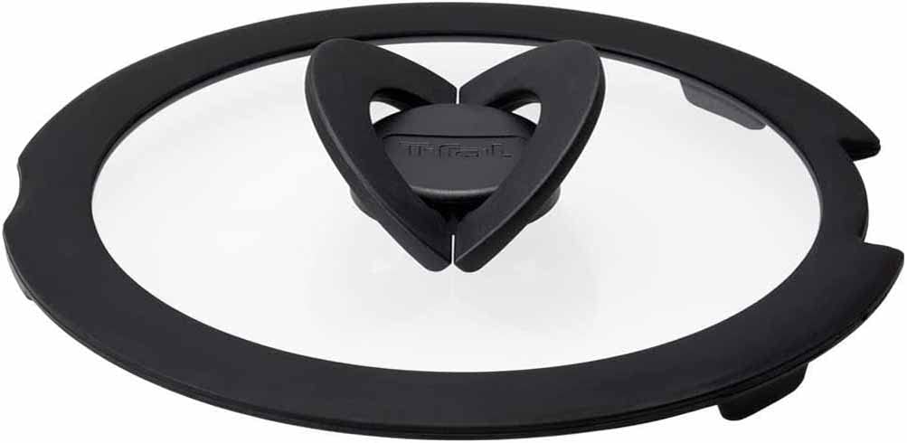 Tefal L99362 Ingenio Neo Series Butterfly Glass Lid Pot Pan Lid 7.1 inches (18 cm) "Ingenio Neo Butterfly Glass Lid, 7.1 inches (18 cm) for Neatly Stored