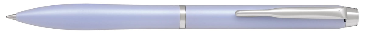 PILOT Oil-Based Ballpoint Pen, Eternink, 0.5mm, Silver Clip, Lilac Barrel, Black Ink, BEL15SLI, Pilot