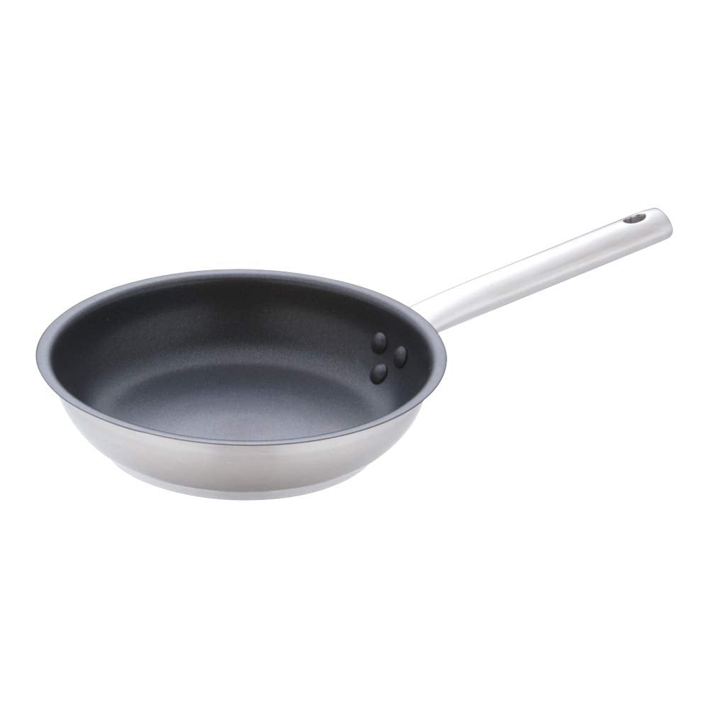 Endoshoji TKG AHLV701 Frying Pan, 7.9 inches (20 cm), Outer Diameter x Depth 8.7 inches (220 mm) x 1.6 inches (40 mm), Bottom Diameter 5.9 inches (150 mm), Compatible with Induction and Gas Fires,