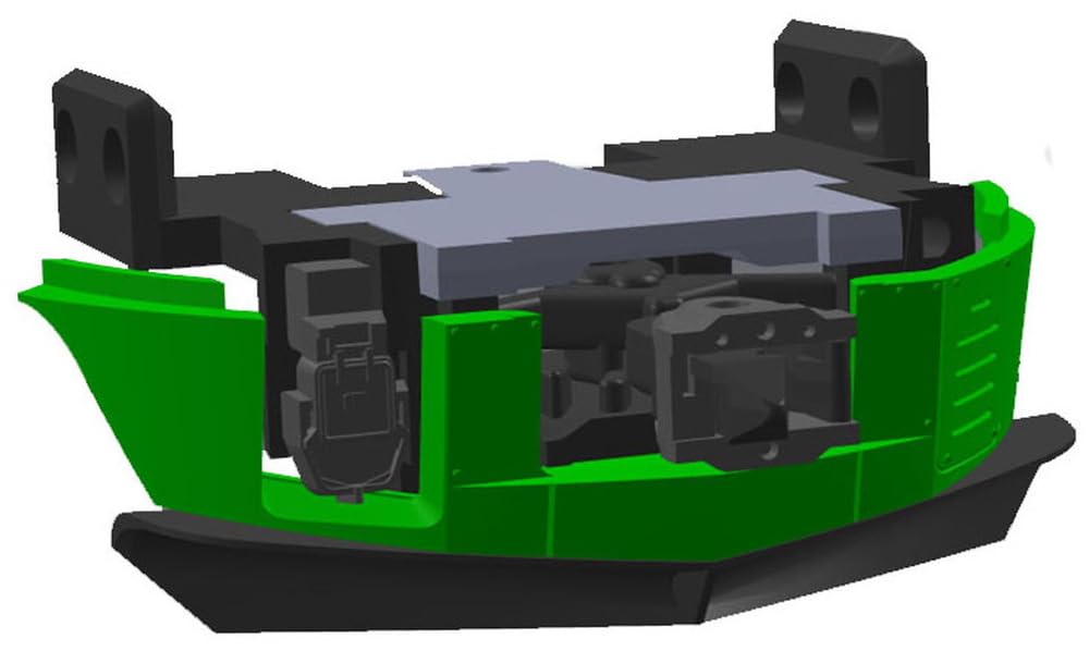 Tomytec JC7267 N Gauge Tightly Linked TN Coupler (SP and Skirt Included) Railway Model Supplies