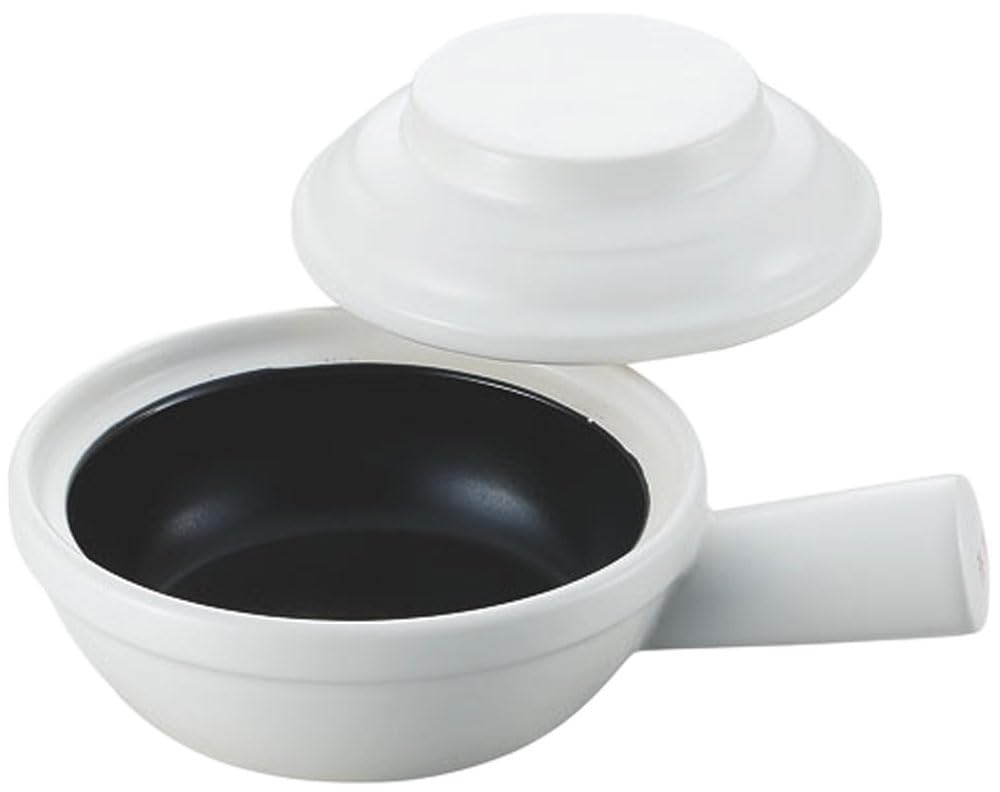 Kanda Tsubamai 453204 Technocera Deep Type Sand Pot with One Hand (Deep Grilled) 5.9 inches (15 cm)