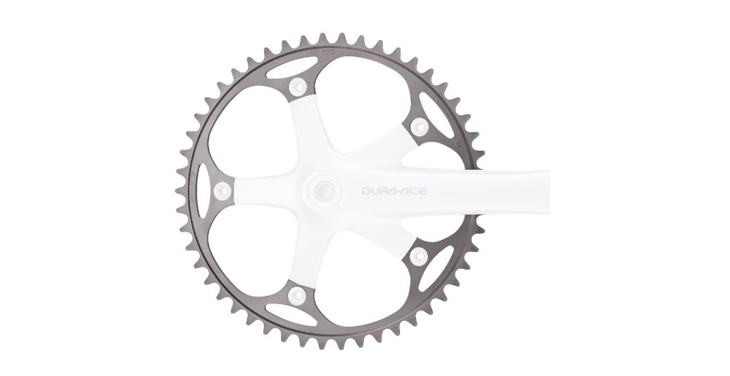 SHIMANO 2013 FC-7710 Dura Ace 1/2 x 3/32 inch Chainring Silver 55t