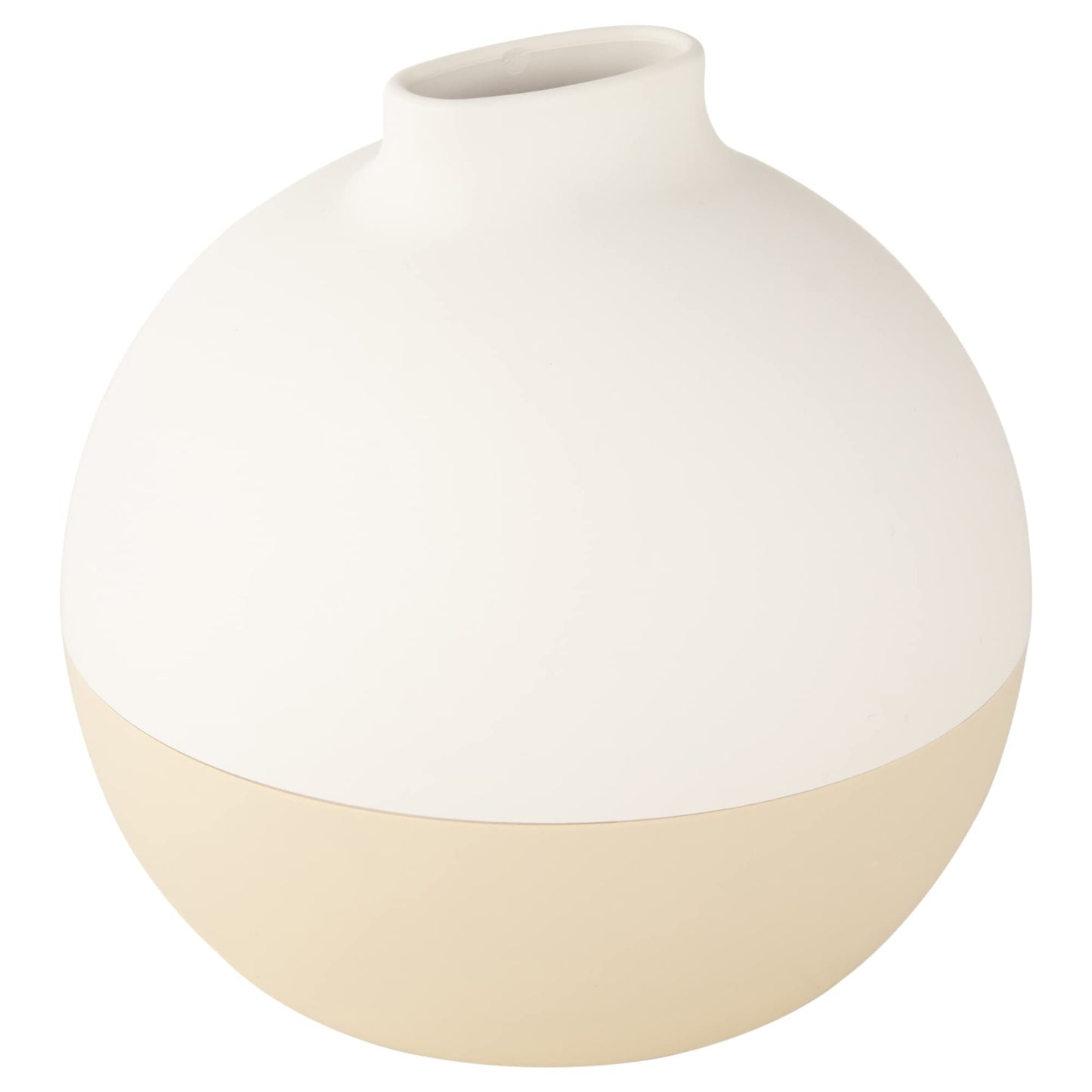 Ai Collection Ishikawa Resin Industry Paper Pot Tissue Case Holder, Made in Japan, Can be Used for Toilet Paper, Stylish, Cute, White, Ivory, Easy to Remove, Regular Size, Tissue Paper Pot Gift,