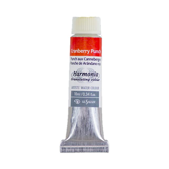 KUSAKABE Harmonia Cranberry Punch, Transparent Watercolor, 0.3 fl oz (10 ml) (No. 4)
