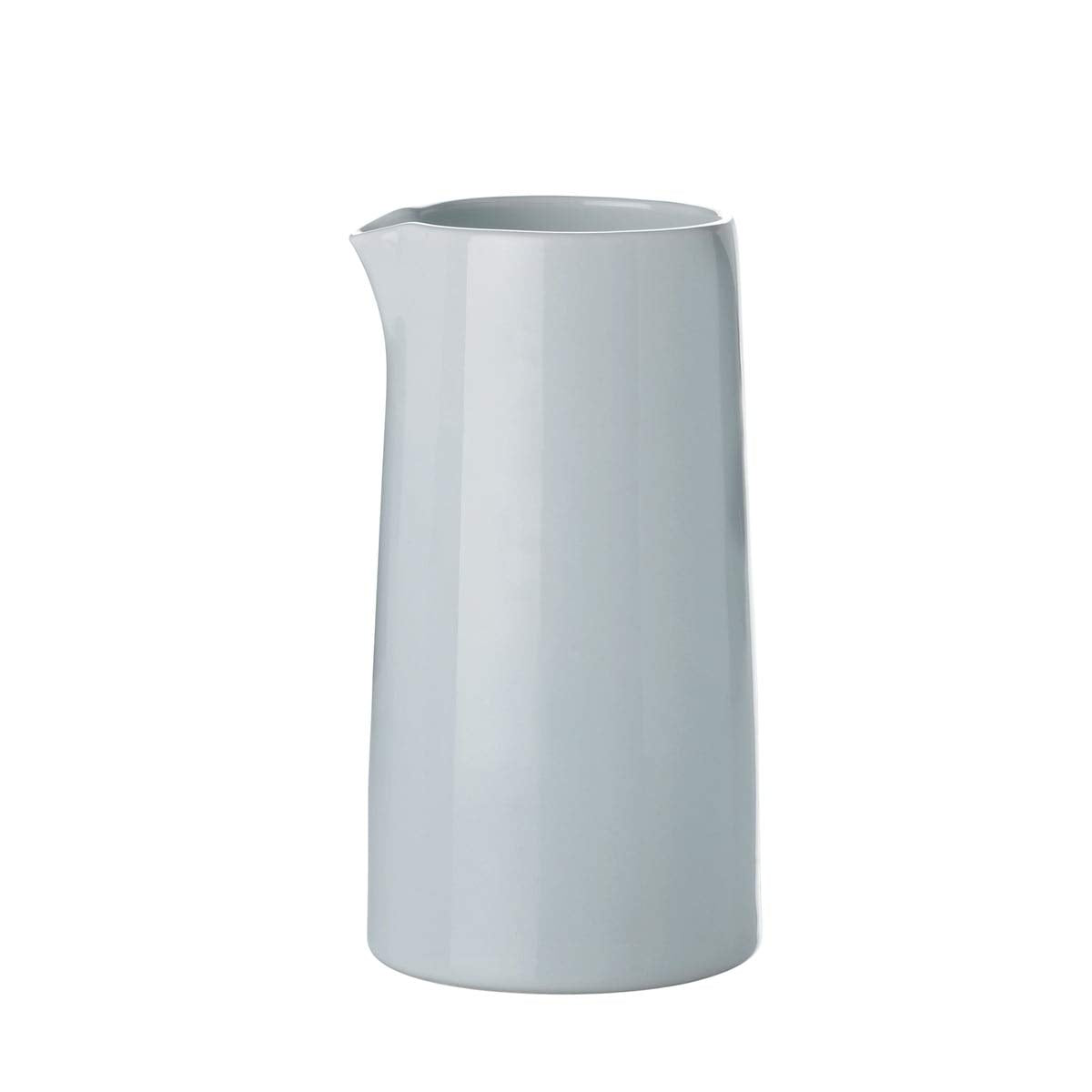 Stelton 1-Piece 0.3 Litre Glazed Porcelain Emma Milk Jug Thermo, Blue Tone