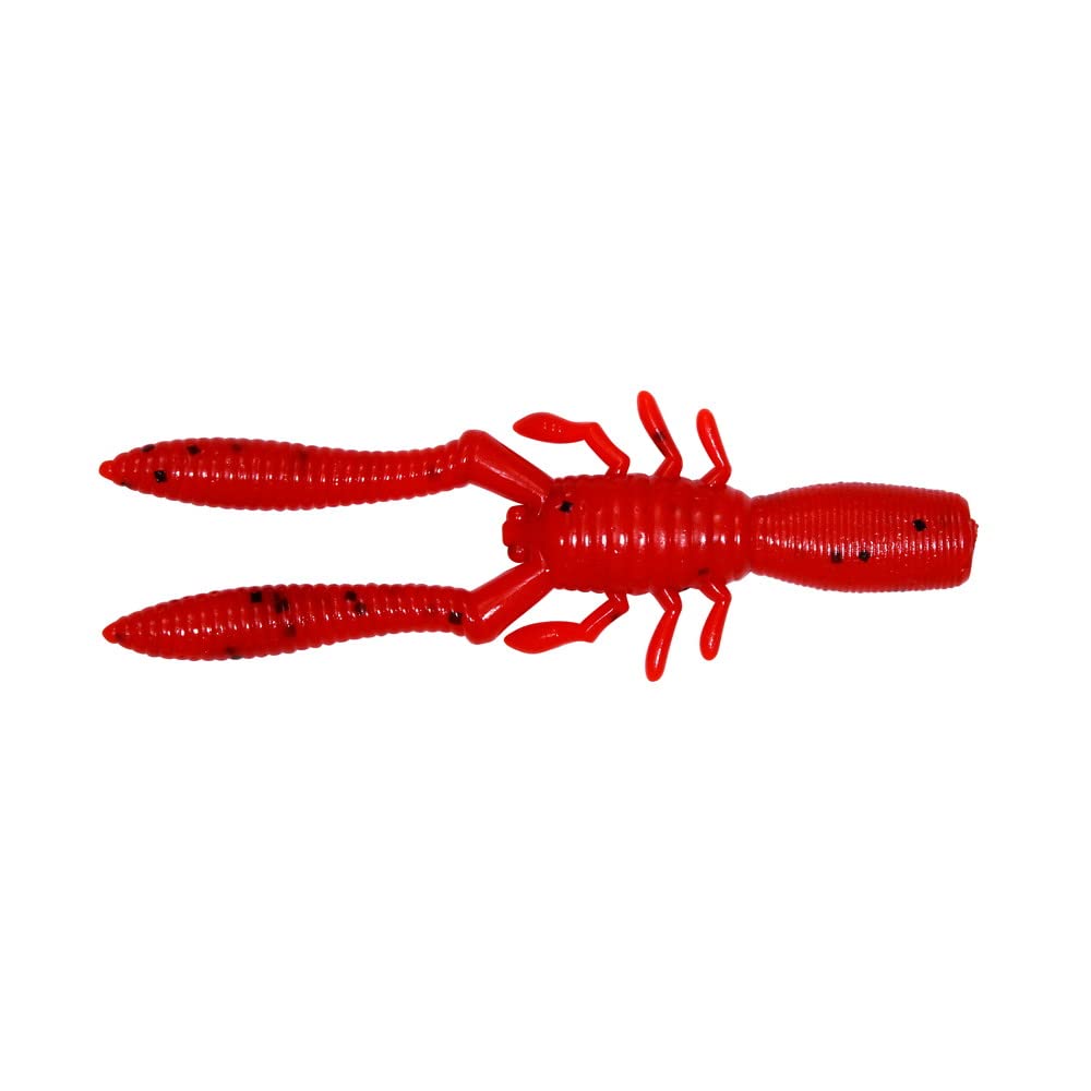 Bottle Shrimp SW (2.4inch) Solid Red