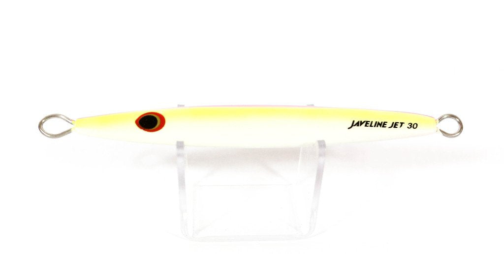 Evergreen JV04G Javeline Jet Metal Jig Lure, 4.8 inches (12.2 cm), 3.2 oz (90 g), Glow Pink