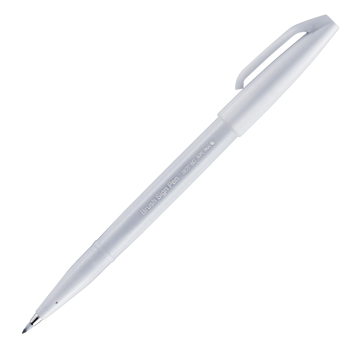 Pentel Brush Sign Pen Light Grey