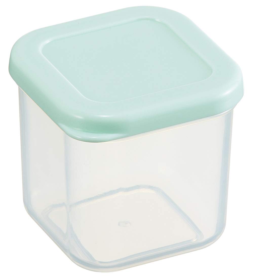 Skater CCBC4 Storage Container, Small Division, Sealing Container, 3.4 fl oz (100 ml), 4 Small Corners, Microwave Safe, Green