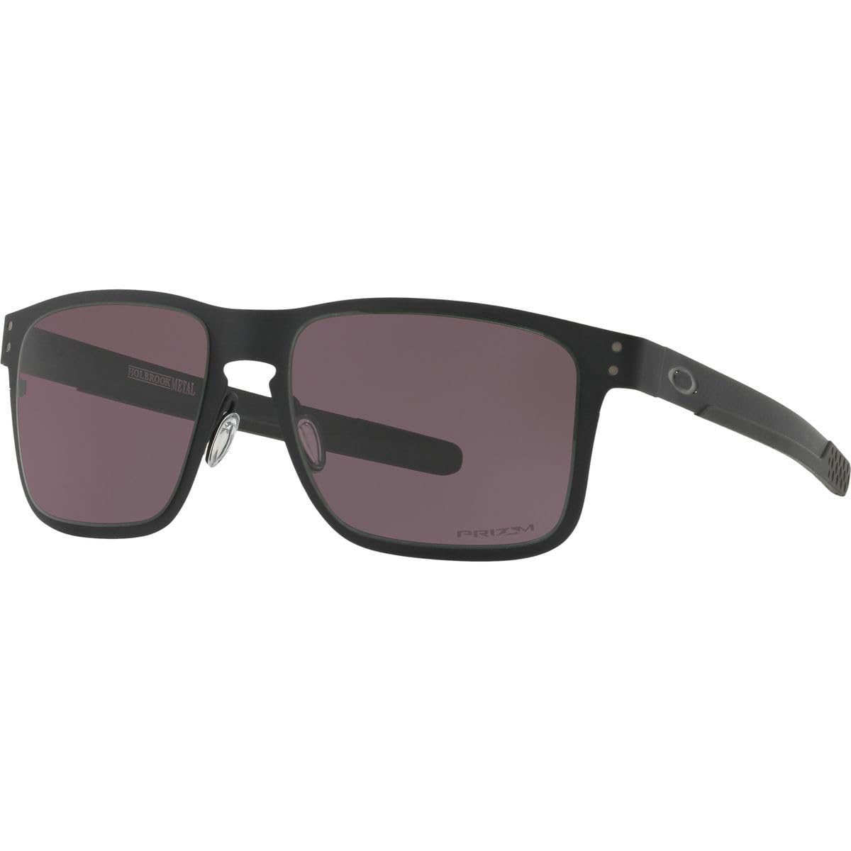 Oakley Man Sunglasses Matte Black Frame, Prizm Grey Lenses, 55MM