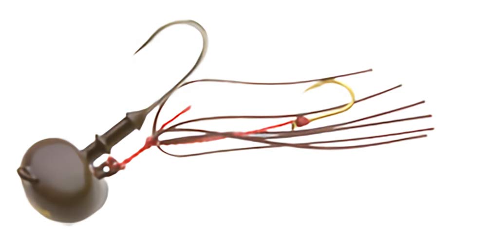 Ecogear T07 Oval Tenya L Hook, No. 10, Desert Brown